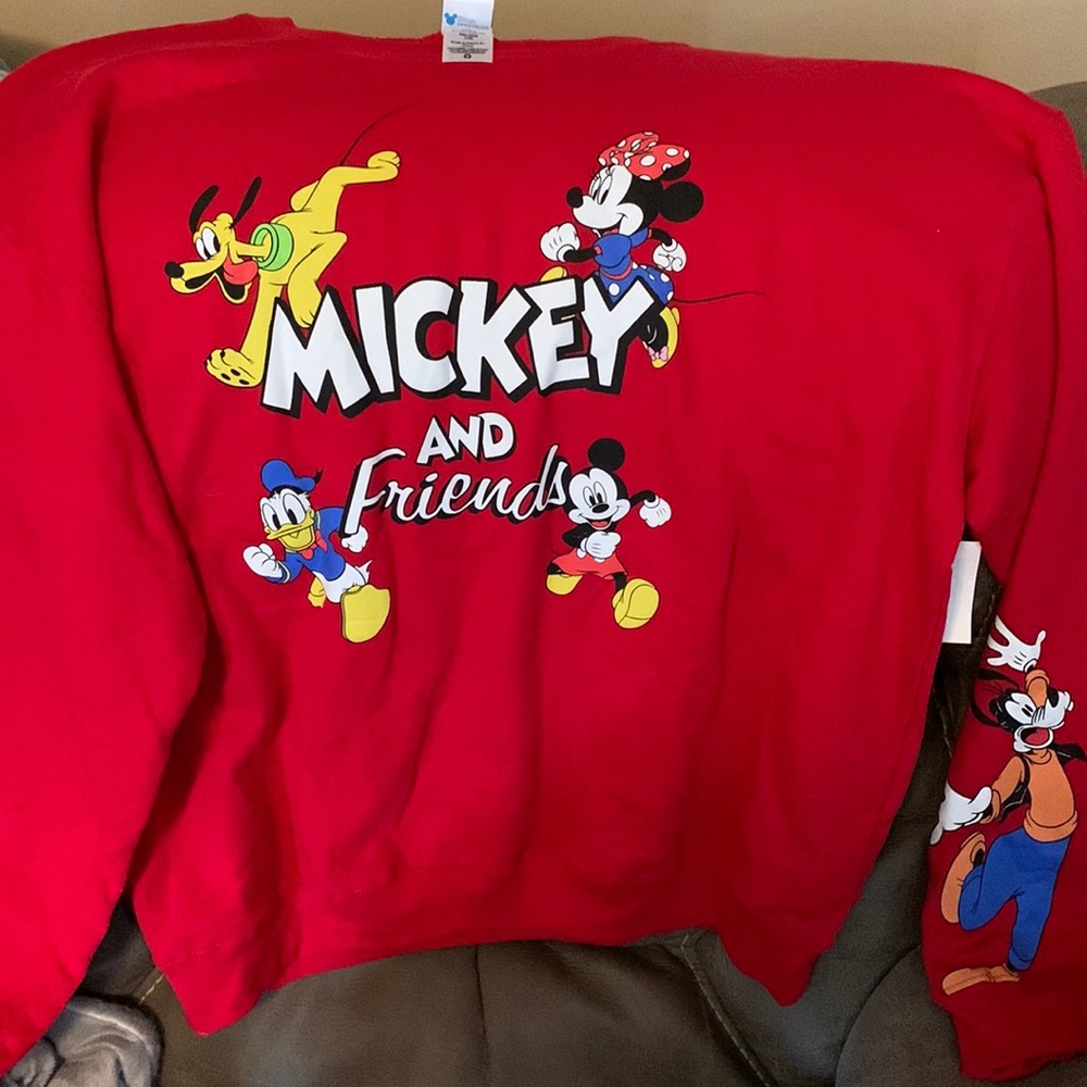 Disney themed sweatshirt